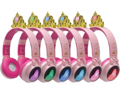 Lexibook Svítící bezdrátová sluchátka Disney Princezny - Poškozený obal