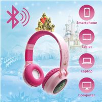 Lexibook Svítící bezdrátová sluchátka Disney Princezny - Poškozený obal 5
