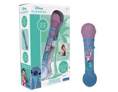 Lexibook Svítící mikrofon Stitch s melodiemi