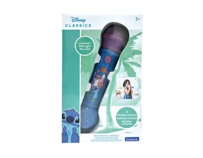 Lexibook Svítící mikrofon Stitch s melodiemi