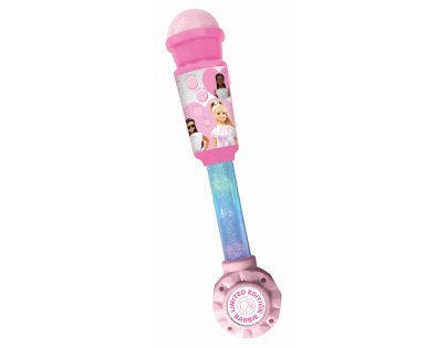 Lexibook Svítící trendy mikrofon Barbie s melodiemi