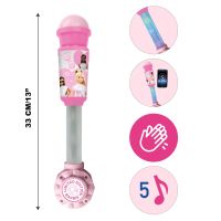 Lexibook Svítící trendy mikrofon Barbie s melodiemi 3