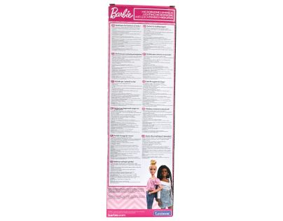 Lexibook Svítící trendy mikrofon Barbie s melodiemi