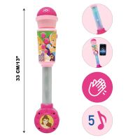Lexibook Svítící trendy mikrofon Disney princezny s melodiemi 4