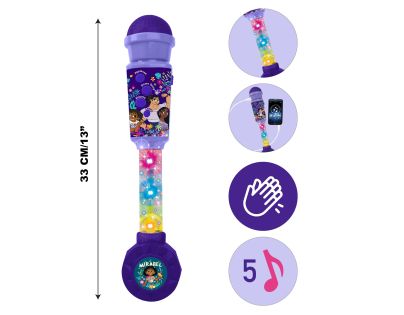 Lexibook Svítící trendy mikrofon Encanto s melodiemi