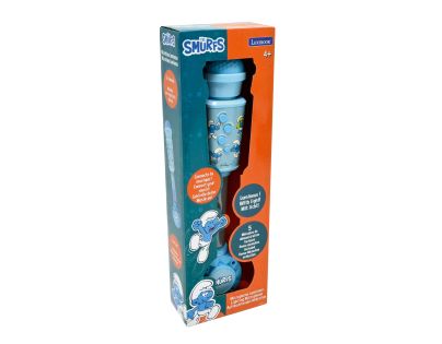 Lexibook Svítící trendy mikrofon Šmoulové s melodiemi