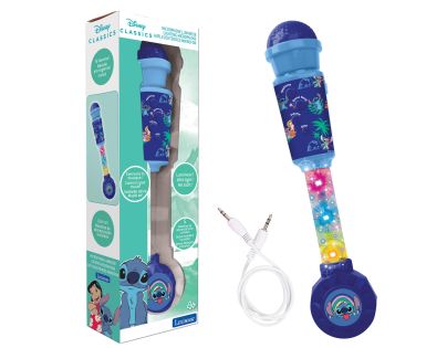 Lexibook Svítící trendy mikrofon Stitch s melodiemi