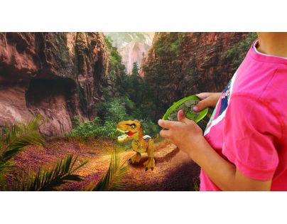 Lexibook T-Rex na dálkové ovládání s kouřovými efekty