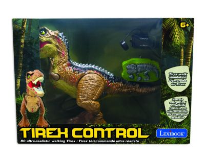 Lexibook T-Rex na dálkové ovládání s kouřovými efekty