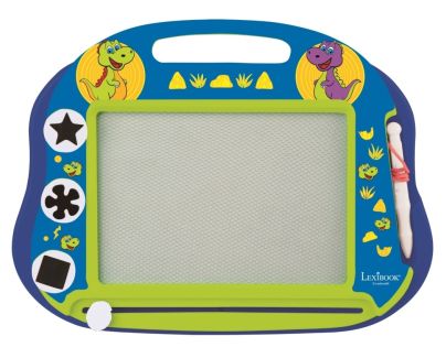 Lexibook Vícebarevná kreslící tabulka Dinosauři s razítky