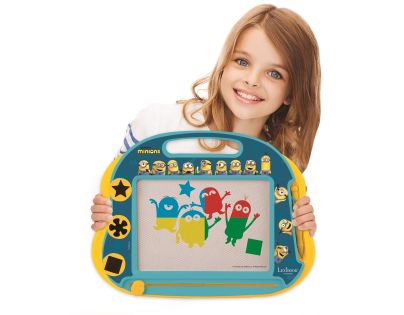 Lexibook Vícebarevná kreslící tabulka Mimoni s razítky