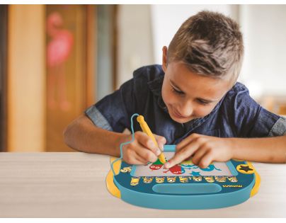 Lexibook Vícebarevná kreslící tabulka Mimoni s razítky