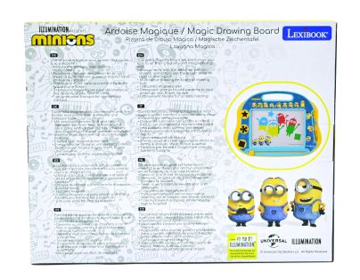 Lexibook Vícebarevná kreslící tabulka Mimoni s razítky