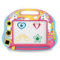 Lexibook Vícebarevná kreslící tabulka Jednorožec s razítky 2