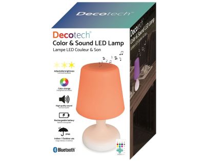 Lexibook Voděodolný reproduktor ve tvaru stolní lampy s LED