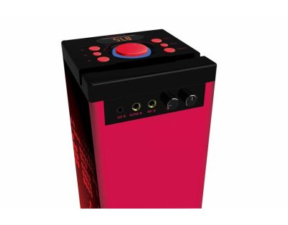 Lexibook Výkonný Bluetooth věžový reproduktor s mikrofonem a světelnými efekty