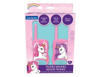 Lexibook Vysílačky Jednorožec s dosahem 200 m