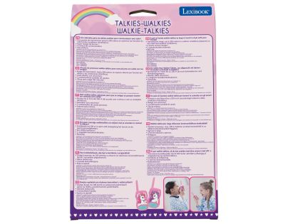 Lexibook Vysílačky Jednorožec s dosahem 200 m