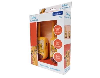 Lexibook Vysílačky Lví král s dosahem 200 m