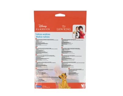 Lexibook Vysílačky Lví král s dosahem 200 m