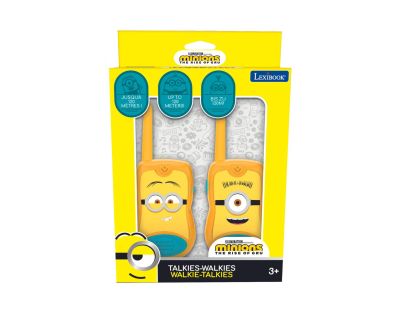 Lexibook Vysílačky Mimoni s dosahem 200 m