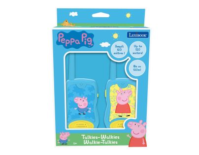 Lexibook Vysílačky Prasátko Peppa s dosahem 200 m