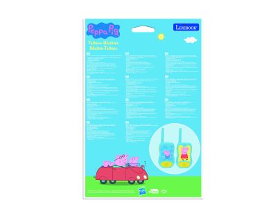 Lexibook Vysílačky Prasátko Peppa s dosahem 200 m