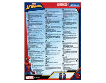 Lexibook Vysílačky Spiderman s dosahem 120 m