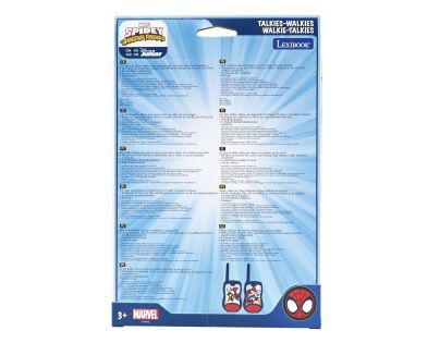 Lexibook Vysílačky Spidey s dosahem 200 m