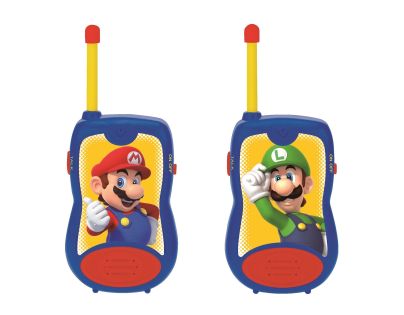 Lexibook Vysílačky Super Mario s dosahem 200 m