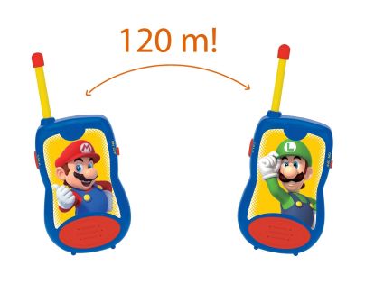 Lexibook Vysílačky Super Mario s dosahem 200 m