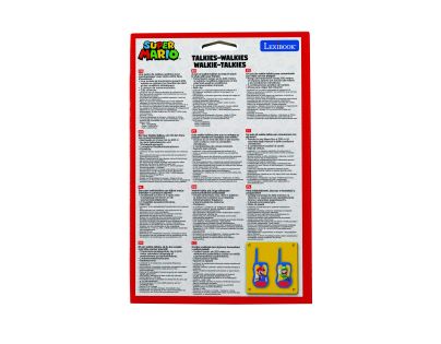 Lexibook Vysílačky Super Mario s dosahem 200 m