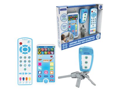 Lexibook Vzdělávací mobilní telefon, dálkové ovládání a klíčenka