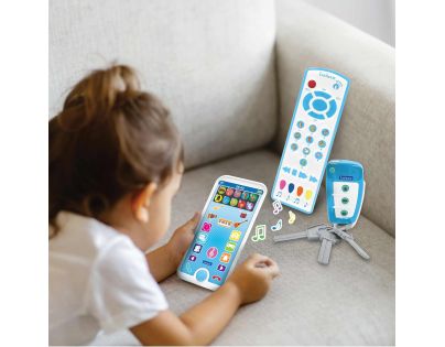 Lexibook Vzdělávací mobilní telefon, dálkové ovládání a klíčenka