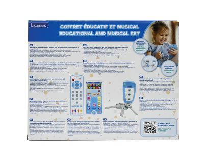 Lexibook Vzdělávací mobilní telefon, dálkové ovládání a klíčenka