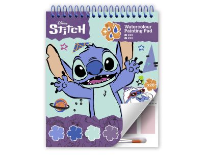 Lilo a Stitch blok s omalovánkami a barvami