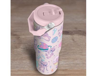 Lilo a Stitch cestovní hrnek s uchem - Angel