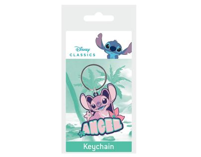 Pyramid International Lilo a Stitch Gumová klíčenka Angel