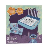 Lilo a Stitch stojan s omalovánkami a barvami 2