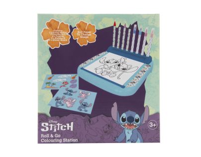 Lilo a Stitch stojan s omalovánkami a barvami