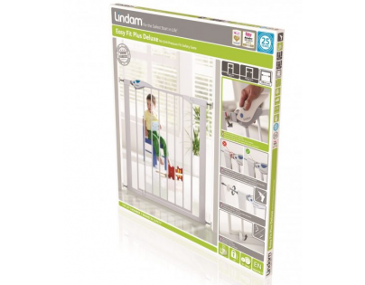 Lindam Dětská zábrana Easy Fit Plus Deluxe
