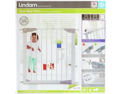 Lindam Dětská zábrana Sure Shut Orto