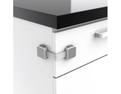 Lindam Dvojitá víceúčelová bezpečnostní zábrana nalepovací 1ks Xtra Guard