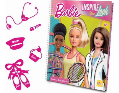Liscianigiochi Barbie Sketch Book inspiruj svůj vzhled