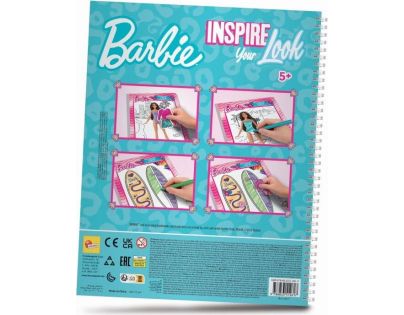 Liscianigiochi Barbie Sketch Book inspiruj svůj vzhled