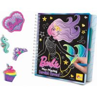 Liscianigiochi Barbie Sketch Book Mer-Mazing Scratch Reveal 2