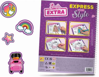 Liscianigiochi Barbie Sketch Book vyjádři svůj styl