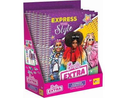 Liscianigiochi Barbie Sketch Book vyjádři svůj styl