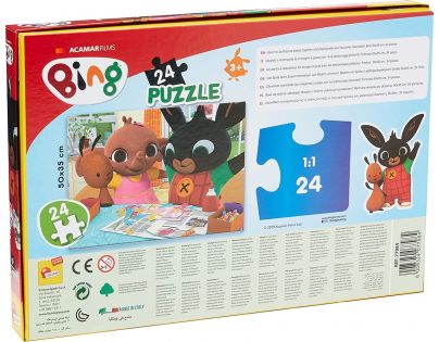 LiscianiGiochi Puzzle Bing Hrajeme si 24 dílků