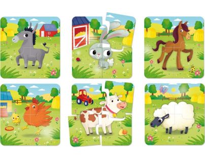 Liscianigiochi Carotina baby puzzle Farma